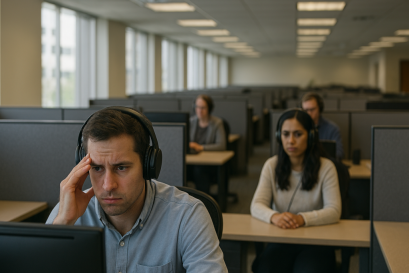Make the office for collaboration not watching a computer screen!